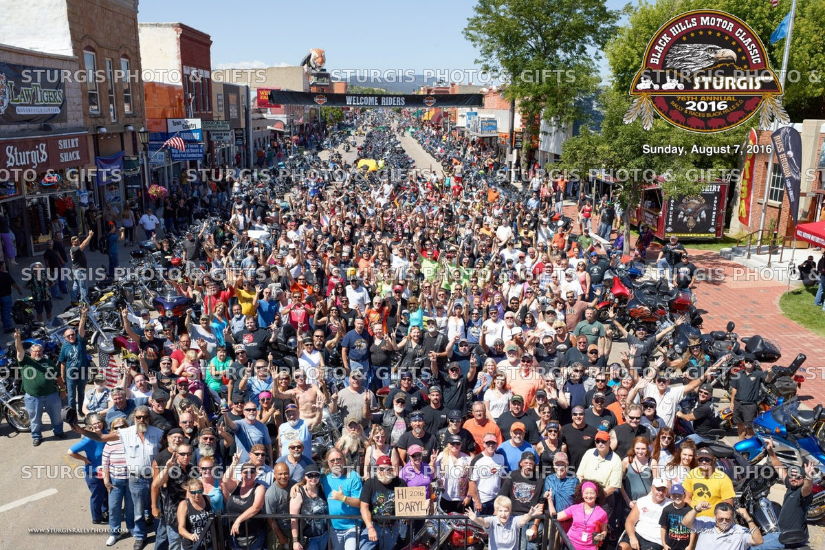2016 Sturgis Rally Group Photo – August 7, Noon
