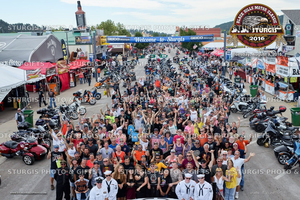2016 Sturgis Rally Group Photo – August 9, 5 p.m.