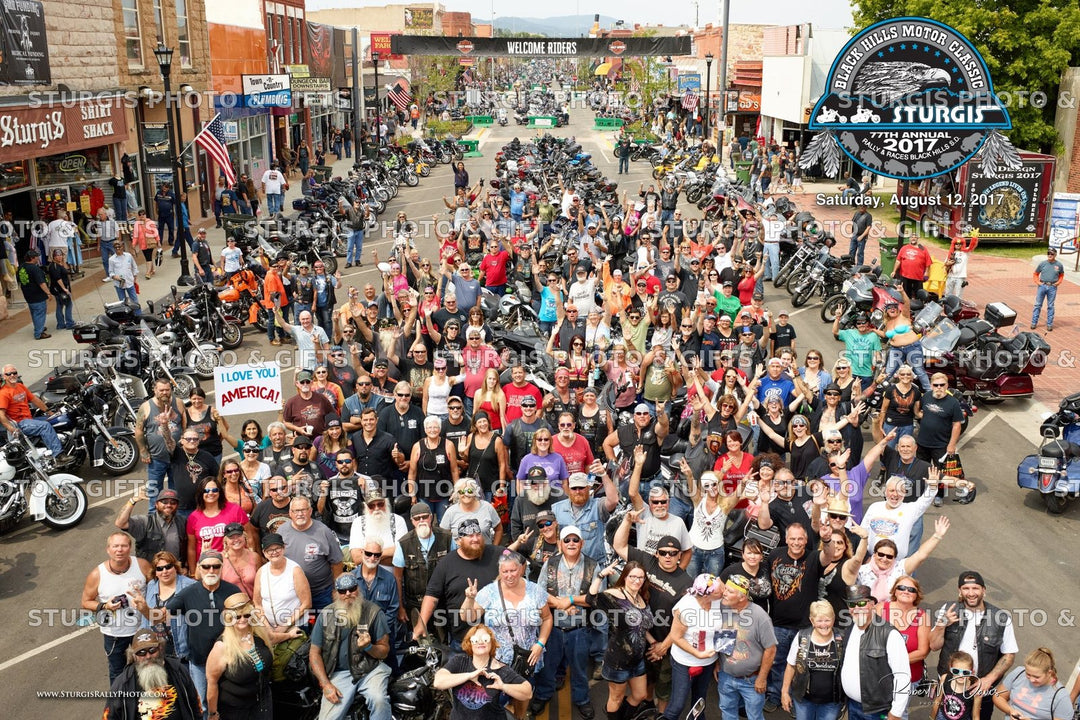 2017 Sturgis Rally Group Photo – August 12, Noon