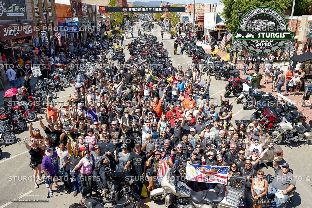 2018 Sturgis Rally Group Photo – August 11, Noon