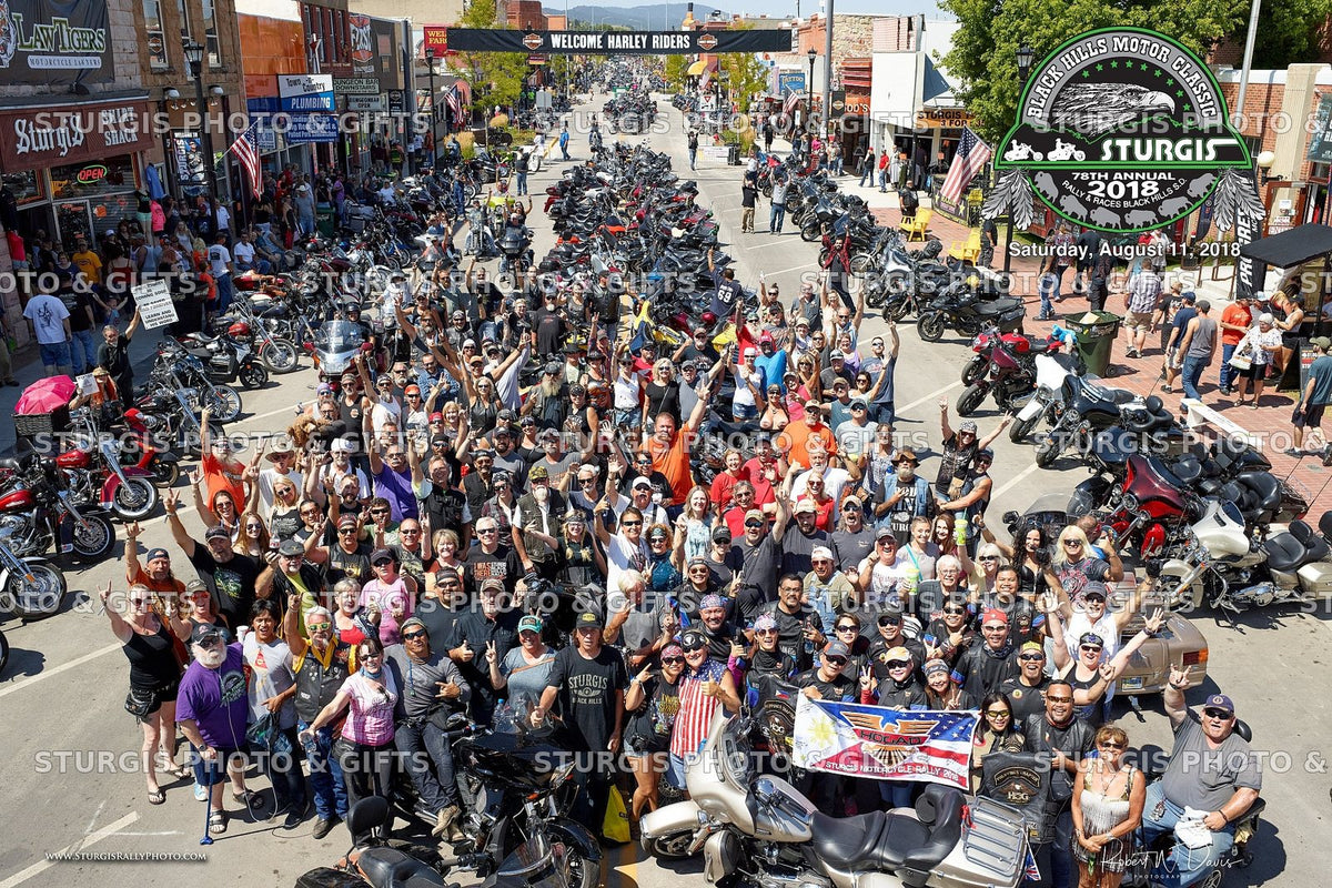 2018 Sturgis Rally Group Photo – August 11, Noon
