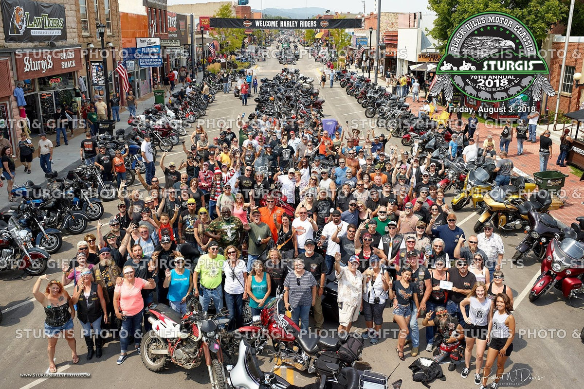 2018 Sturgis Rally Group Photo – August 3, Noon