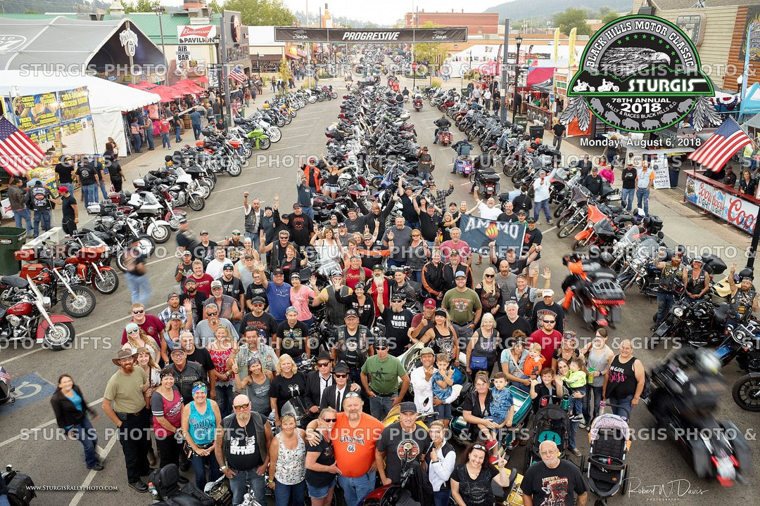 2018 Sturgis Rally Group Photo – August 6, 5 p.m.