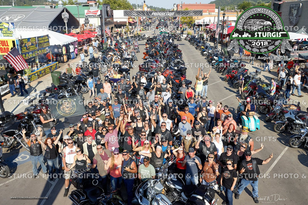 2018 Sturgis Rally Group Photo – August 8, 5 p.m.