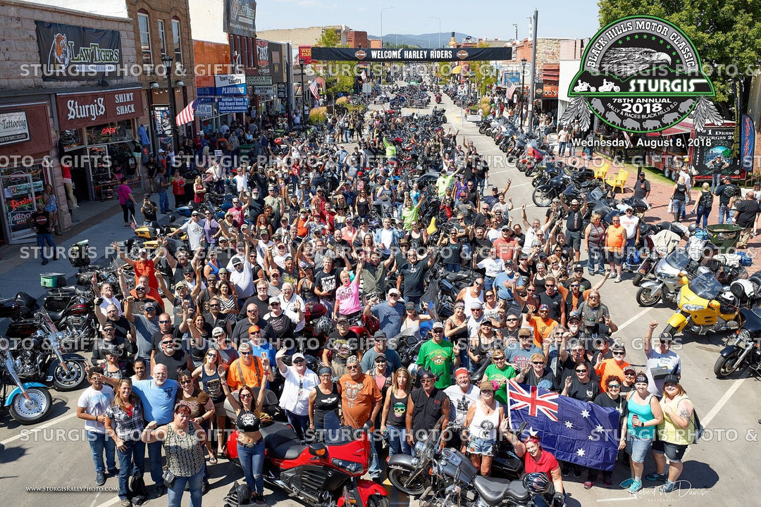 2018 Sturgis Rally Group Photo – August 8, Noon