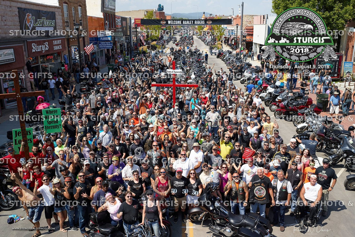 2018 Sturgis Rally Group Photo – August 9, Noon