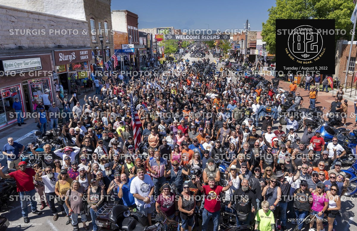 2022 Sturgis Rally Group Photo – August 9, Noon