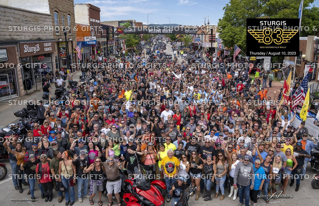 2023 Sturgis Rally Group Photo – August 10, Noon