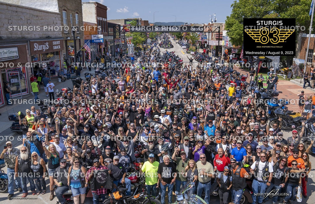 2023 Sturgis Rally Group Photo – August 9, Noon