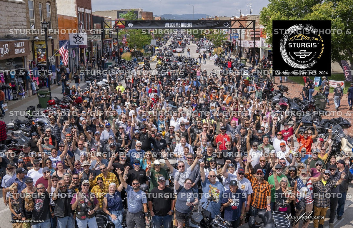 2024 Sturgis Rally Group Photo – August 7, Noon