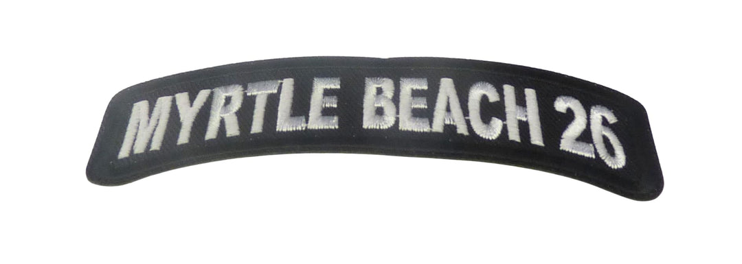 Myrtle Beach 26 Top Rocker Event Patch — detail view 1