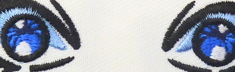 Anime Eyes Wide Small Patch — product image