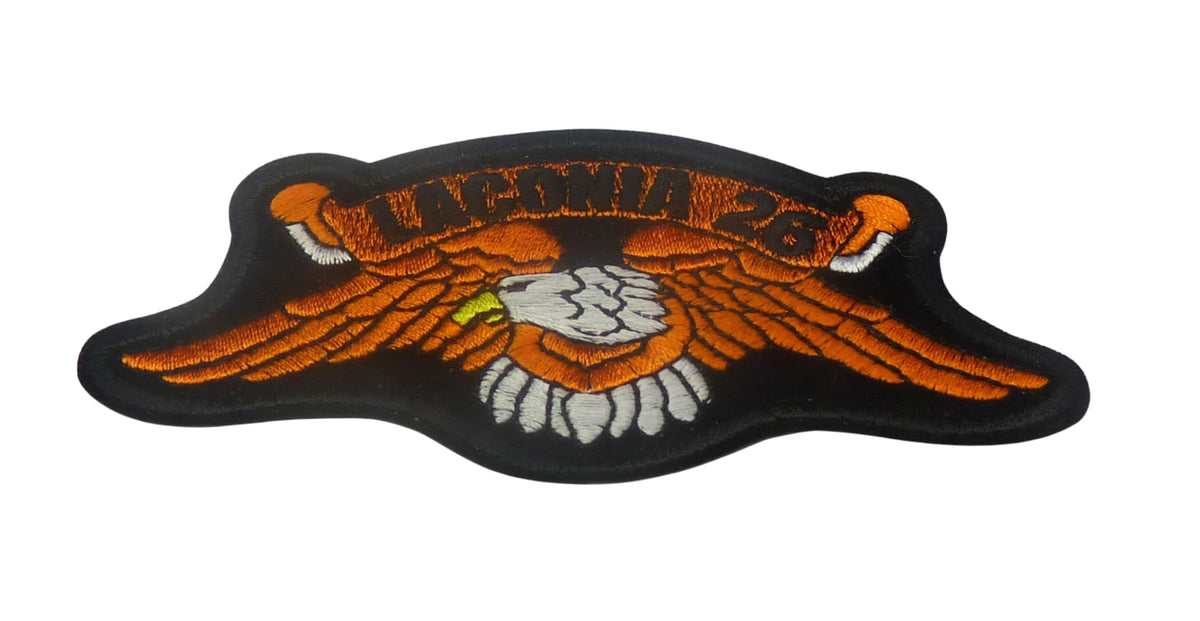 Laconia 2026 Eagle Event Embroidered Patch — detail view 1