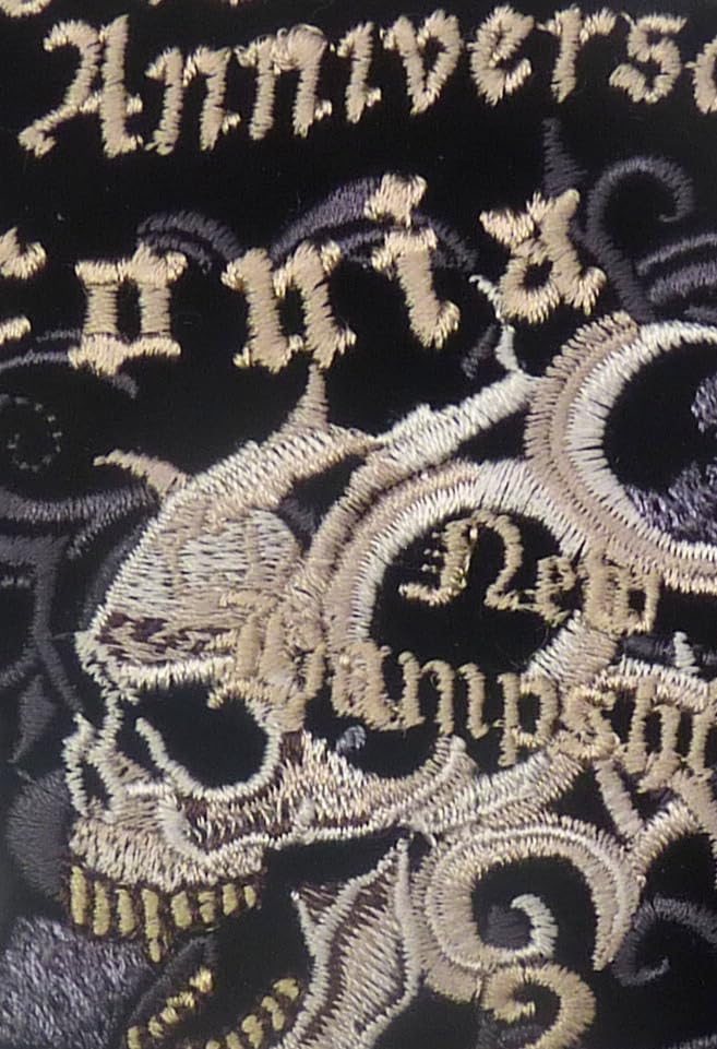 Laconia New Hampshire 103rd Anniversary 2026 Skull Patch — detail view 2