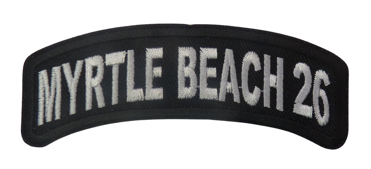 Myrtle Beach 26 Top Rocker Event Patch — product image