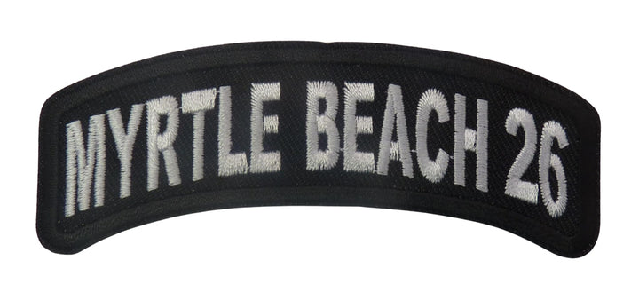 Myrtle Beach 26 Top Rocker Event Patch — product image