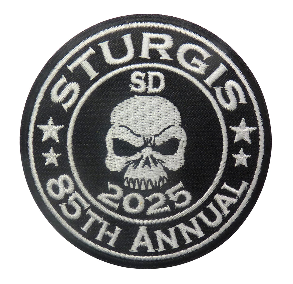 Sturgis SD 85th Annual 2025 Skull Event Patch — product image