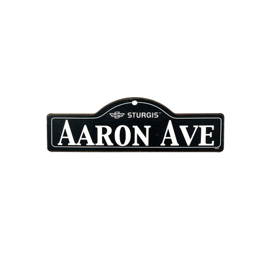 Aaron Sturgis Main St Official Personalized Street Sign