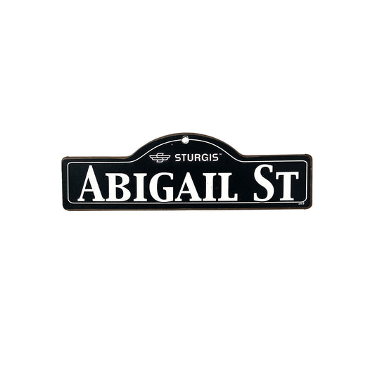 Abigail Sturgis Main St Official Personalized Street Sign
