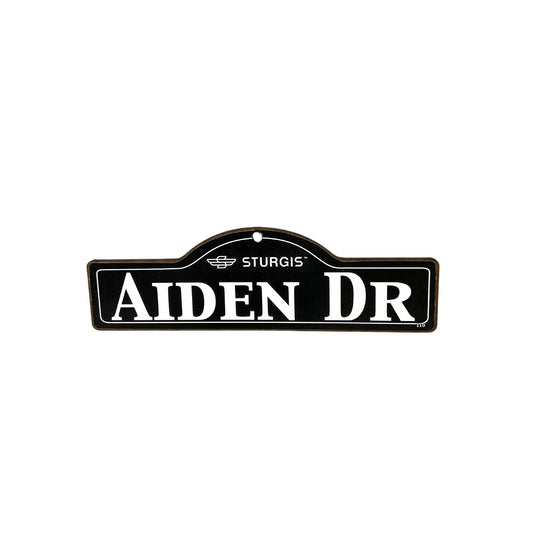 Aiden Sturgis Main St Official Personalized Street Sign
