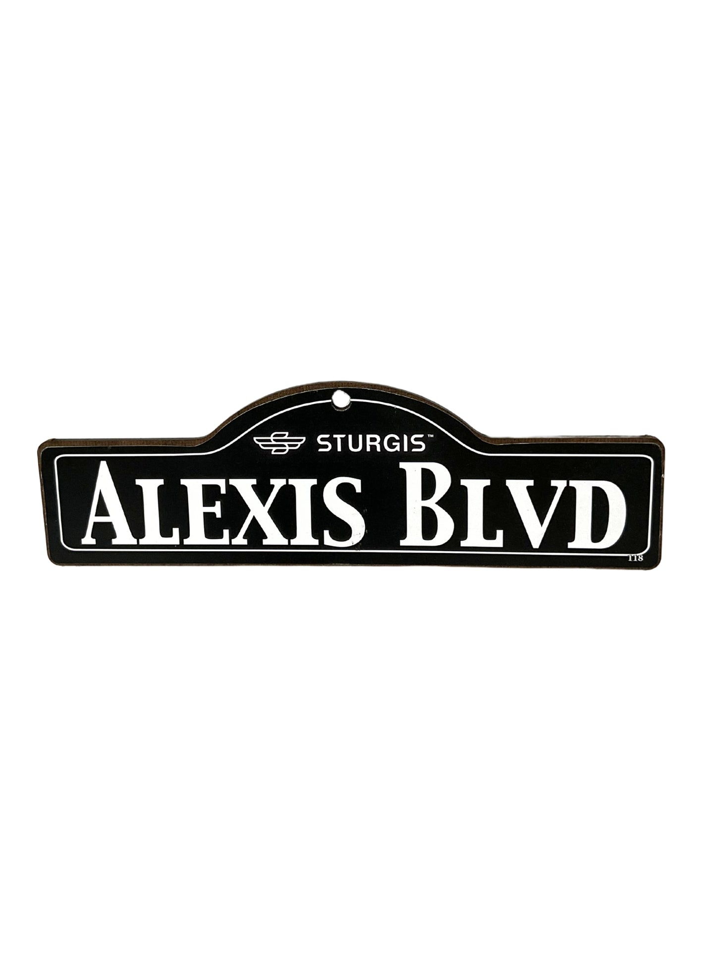 Alexis Sturgis Main St Official Personalized Street Sign