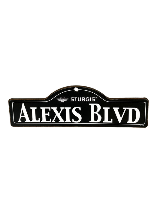 Alexis Sturgis Main St Official Personalized Street Sign