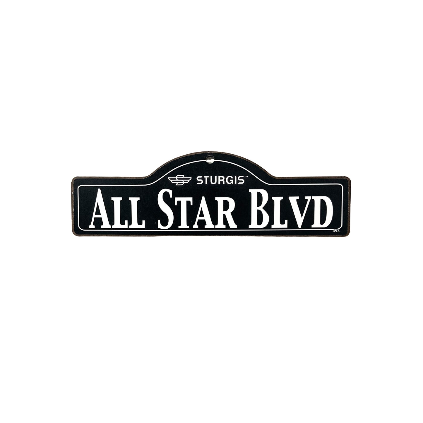 All Star Sturgis Main St Official Personalized Street Sign