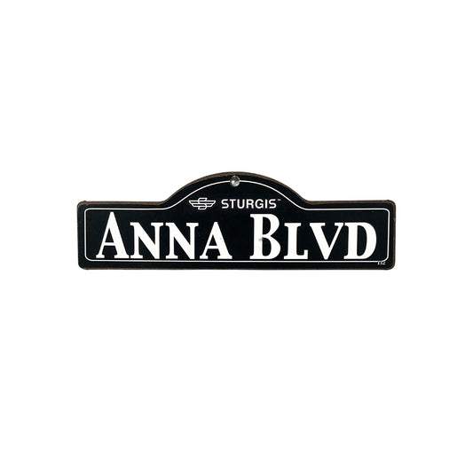 Anna Sturgis Main St Official Personalized Street Sign
