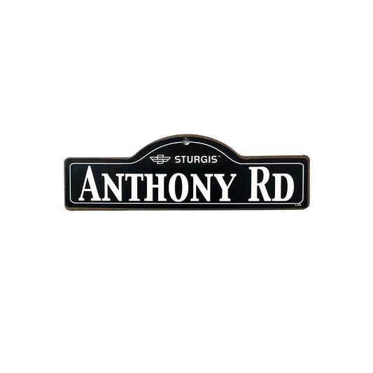 Anthony Sturgis Main St Official Personalized Street Sign