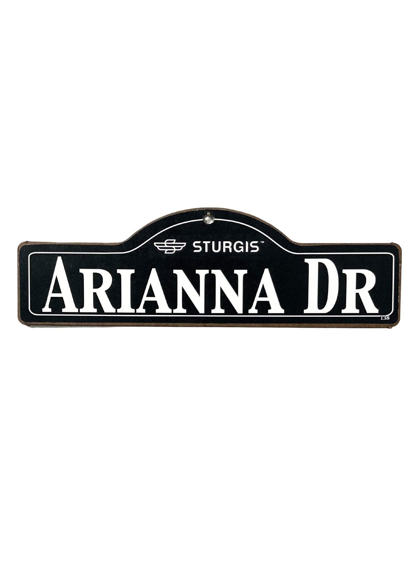 Arianna Sturgis Main St Official Personalized Street Sign