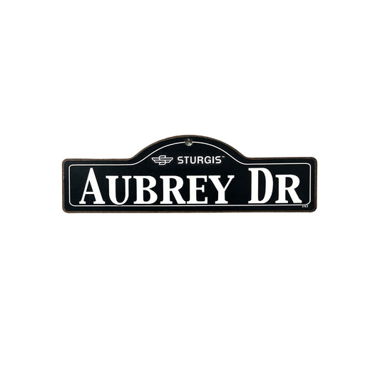 Aubrey Sturgis Main St Official Personalized Street Sign