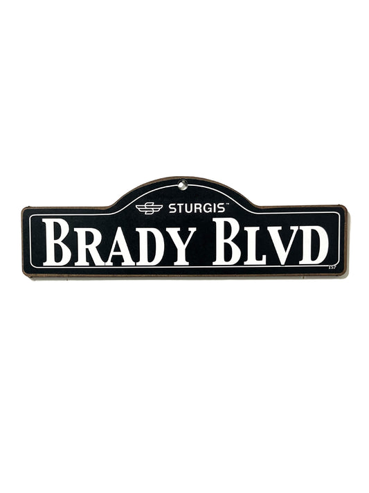 Brady Sturgis Main St Official Personalized Street Sign