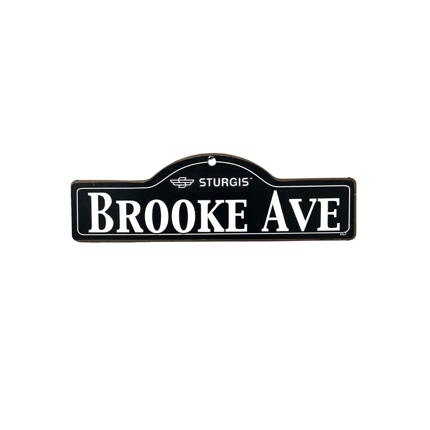 Brooke Sturgis Main St Official Personalized Street Sign