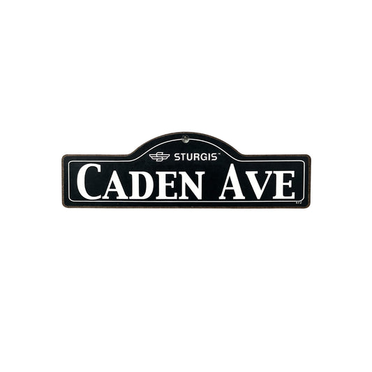 Caden Sturgis Main St Official Personalized Street Sign