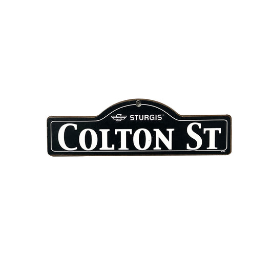 Colton Sturgis Main St Official Personalized Street Sign