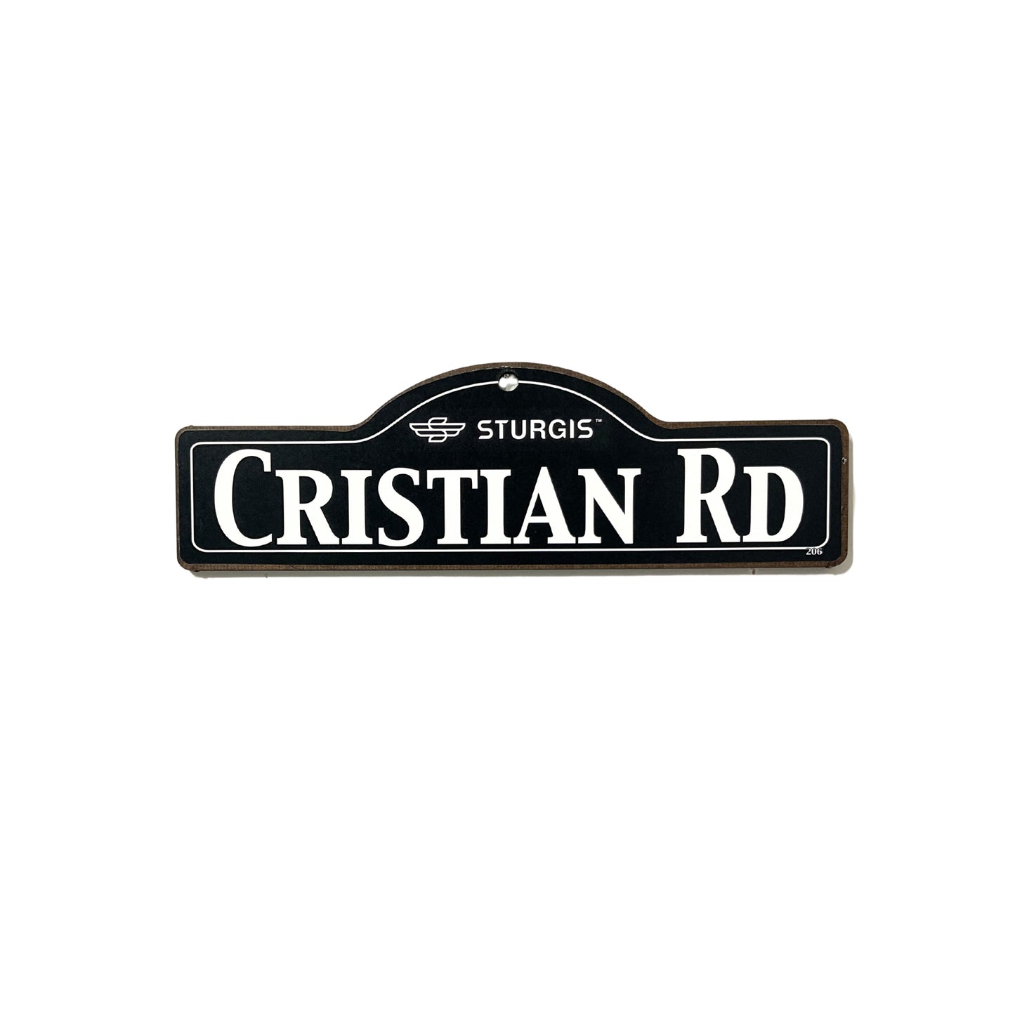 Cristian Sturgis Main St Official Personalized Street Sign