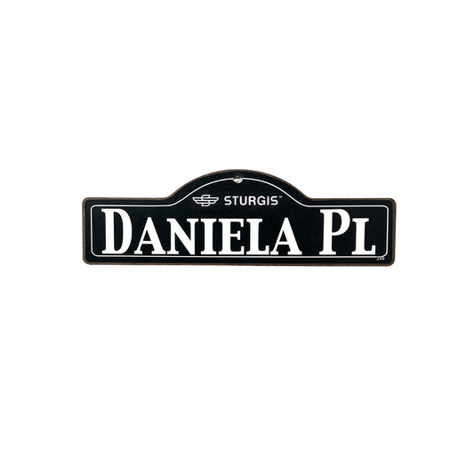 Daniela Sturgis Main St Official Personalized Street Sign