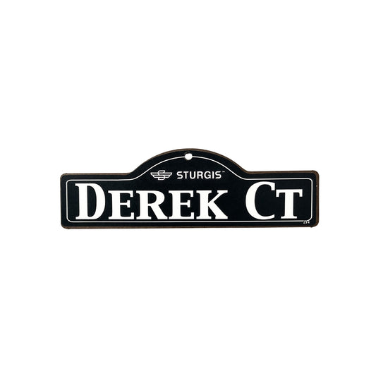 Derek Sturgis Main St Official Personalized Street Sign