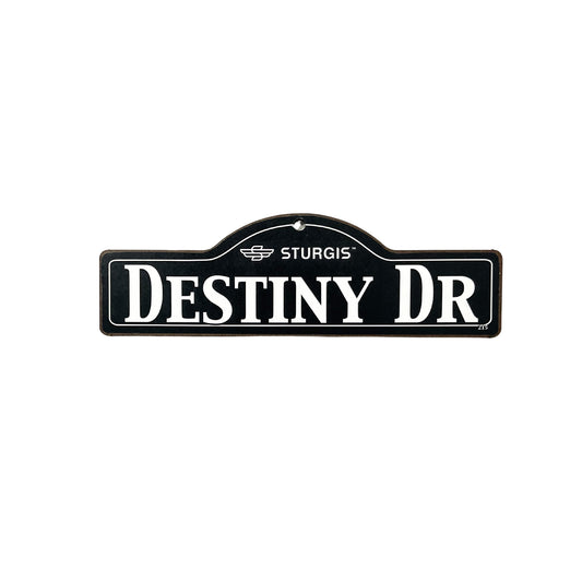Destiny Sturgis Main St Official Personalized Street Sign