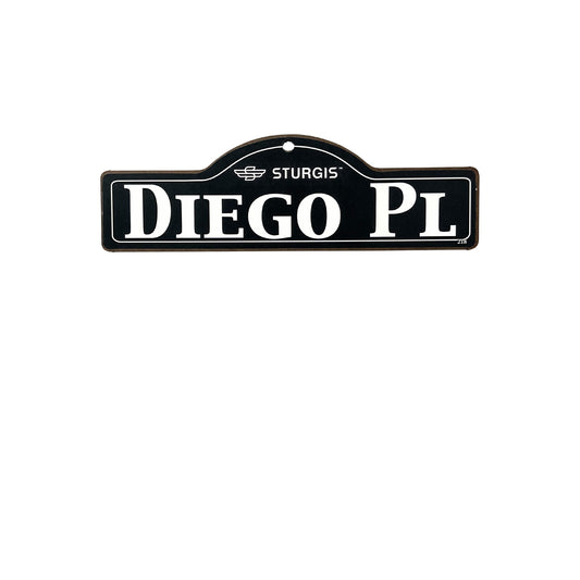 Diego Sturgis Main St Official Personalized Street Sign