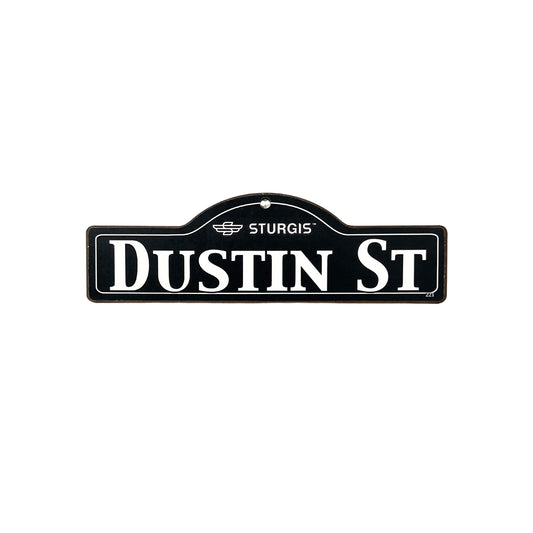Dustin Sturgis Main St Official Personalized Street Sign