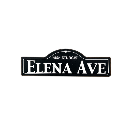 Elena Sturgis Main St Official Personalized Street Sign