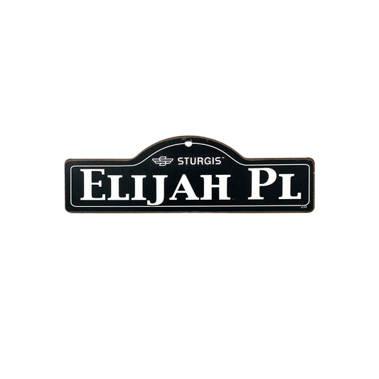Elijah Sturgis Main St Official Personalized Street Sign