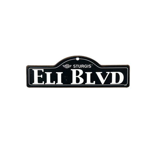 Eli Sturgis Main St Official Personalized Street Sign