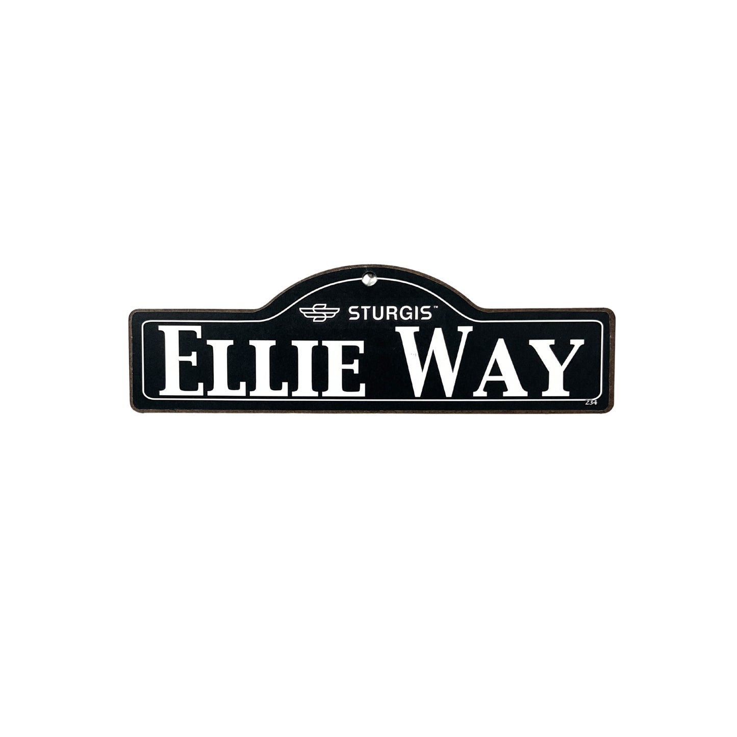 Ellie Sturgis Main St Official Personalized Street Sign