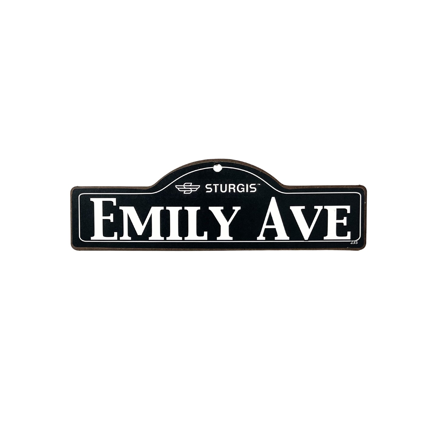 Emily Sturgis Main St Official Personalized Street Sign