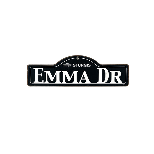 Emma Sturgis Main St Official Personalized Street Sign