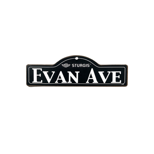 Evan Sturgis Main St Official Personalized Street Sign