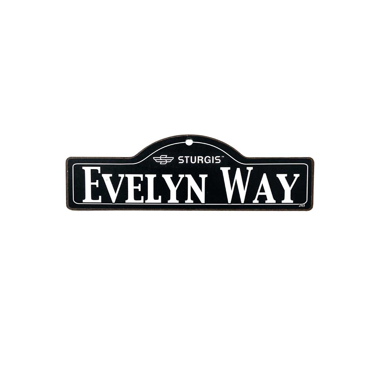 Evelyn Sturgis Main St Official Personalized Street Sign