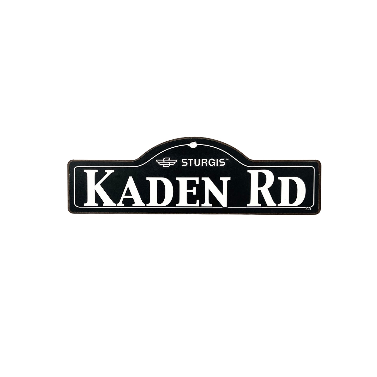 Kaden Sturgis Main St Official Personalized Street Sign